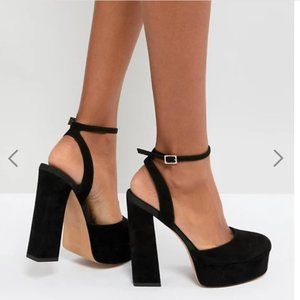 ASOS Black Platform Heels